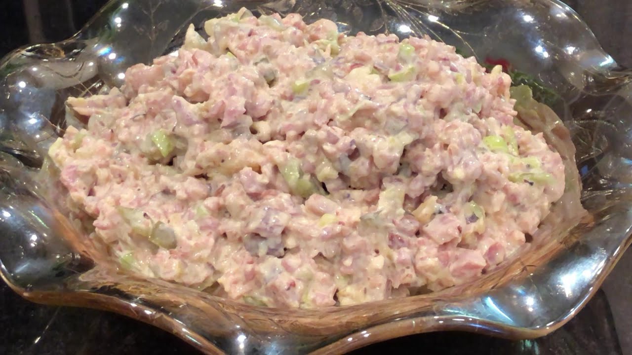 Ham Salad: Delicious Dish Made From Leftover Holiday Ham #Mesomakingit