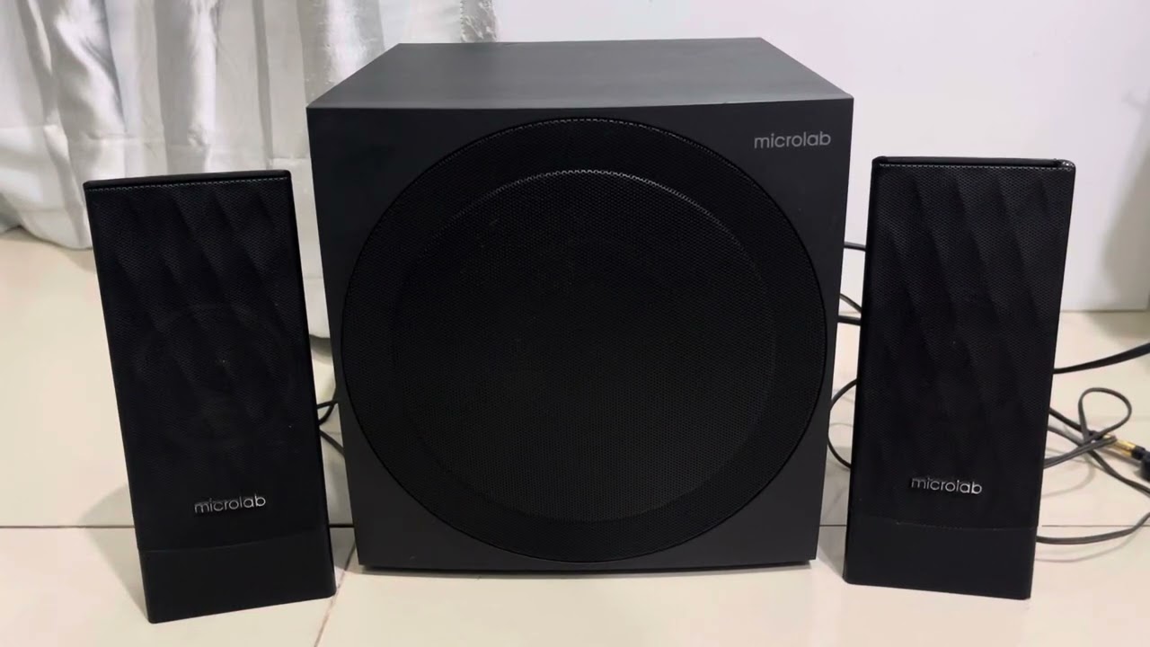 (Đ&atilde; b&aacute;n) Loa vi t&iacute;nh Microlab M300U đ&atilde; qua sử dụng