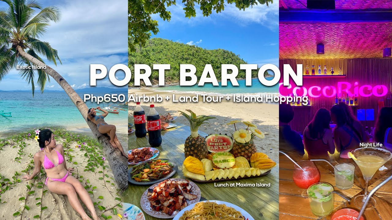 48HRS in Port Barton Land Tour + Island Hopping + P650 Puerto Princesa Airbnb | Andy and Nicole