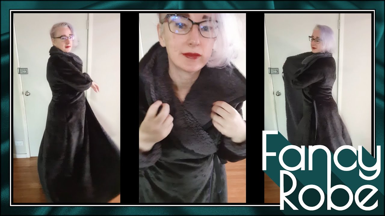 Making a Fancy Dressing Gown 🧷 Icy Sews #DIY