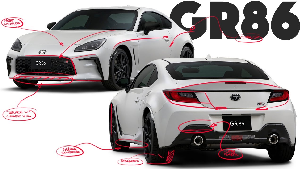 Here's what I would redesign on the 2022 Toyota GR86