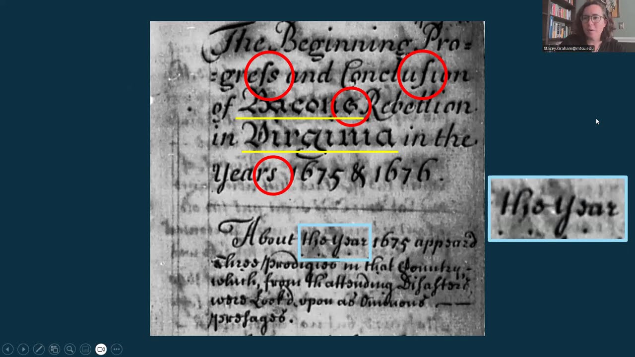 How to Read Old Manuscripts from the Library of Congress Website