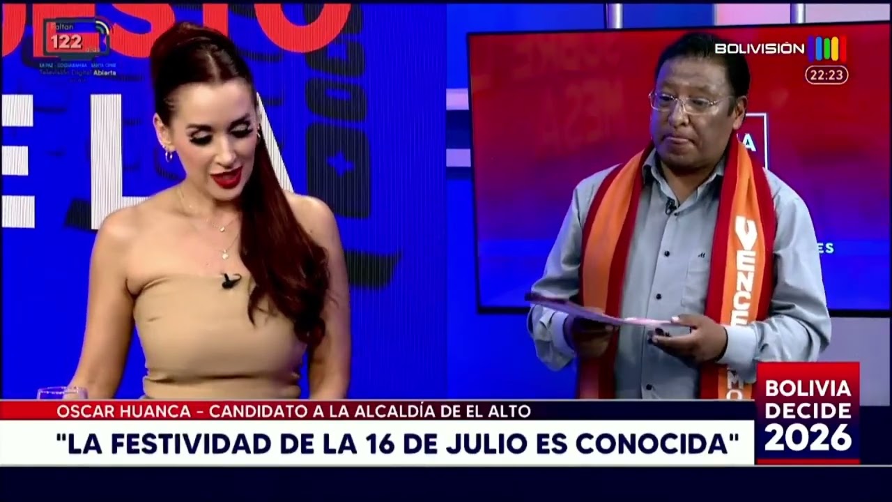 Bolivia Decide 2026 | Oscar Huanca detalla su plan para el presupuesto municipal de El Alto