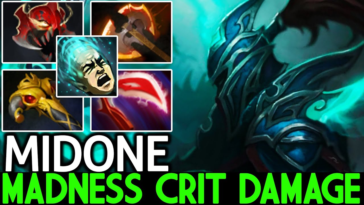 MIDONE [Phantom Assassin] Madness Crit Damage Destroy Pub Game Dota 2
