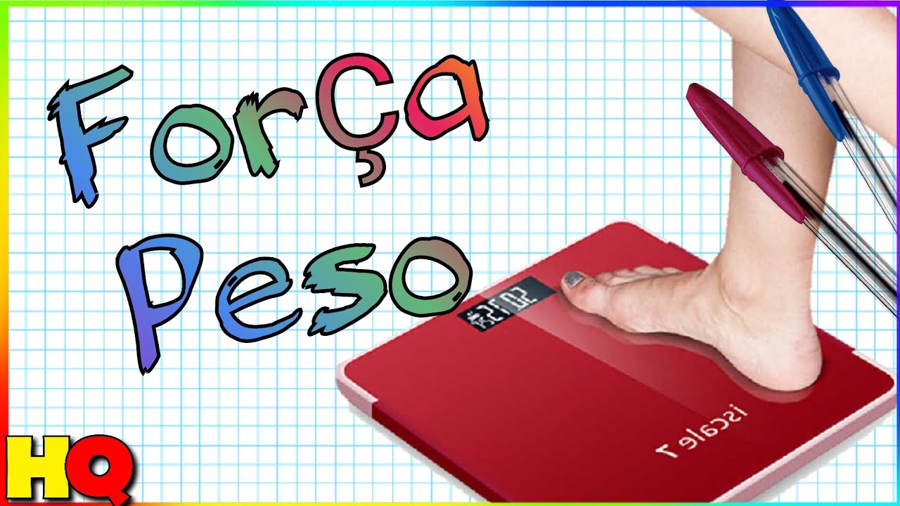 Como calcular a Força Peso
