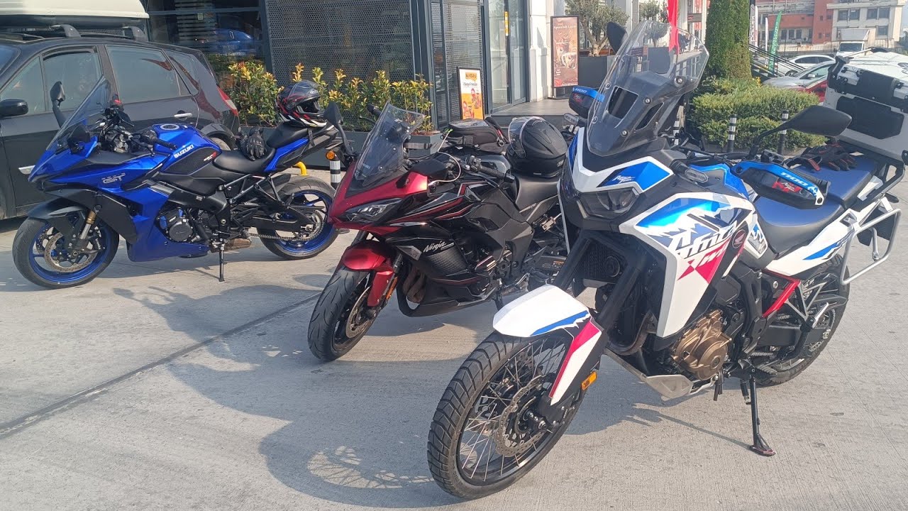 Honda Afrika Twin 1100 Kawasaki ninja Suzuki gsx-s1000gt 