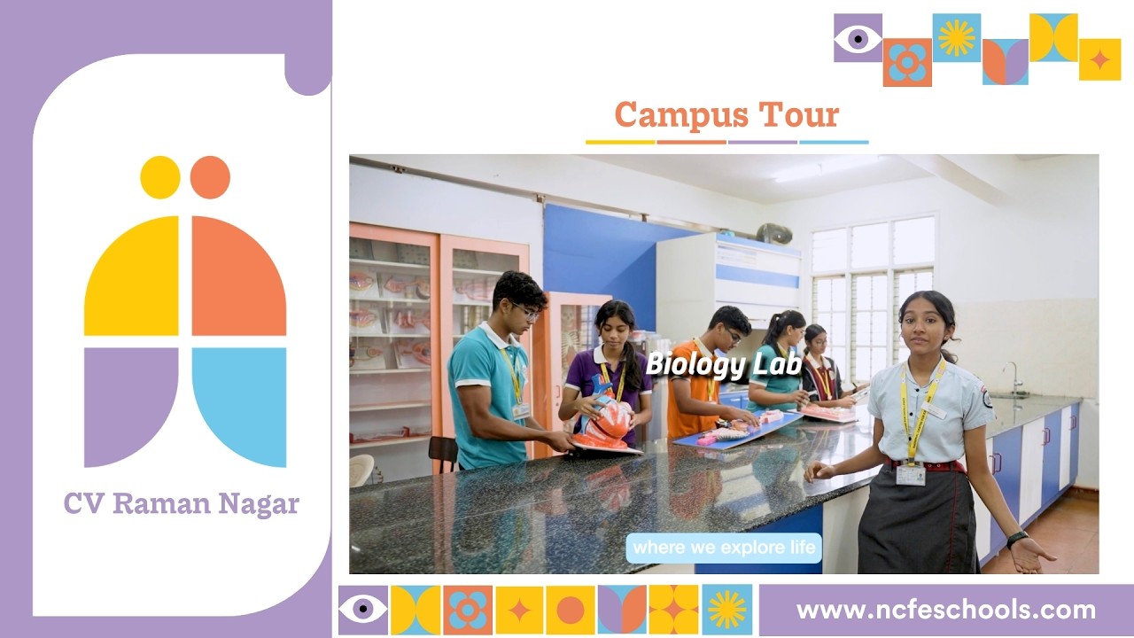 National Centre for Excellence CV Raman Nagar | CBSE School in Bangalore | Campus Tour