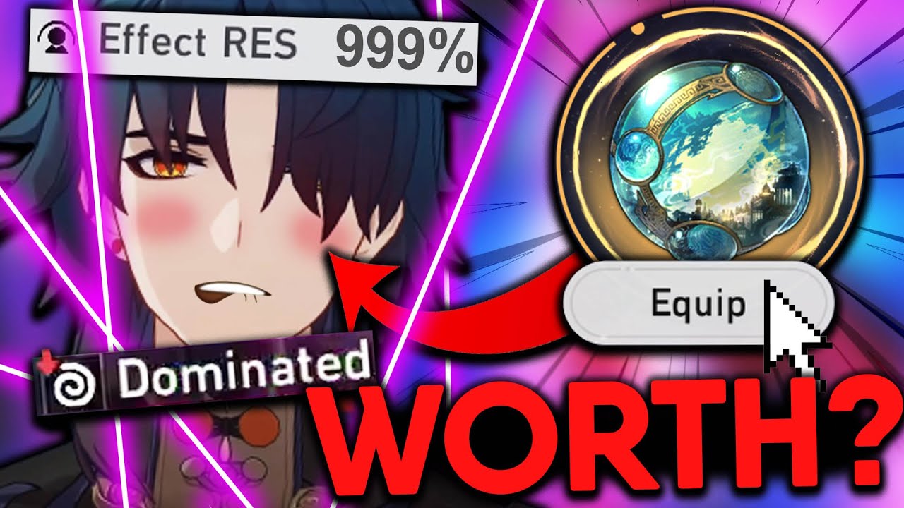 I gave Blade 54.1% Eff RES and he became INVINCIBLE. (Broken Keel GOOD!?) - Honkai: Star Rail