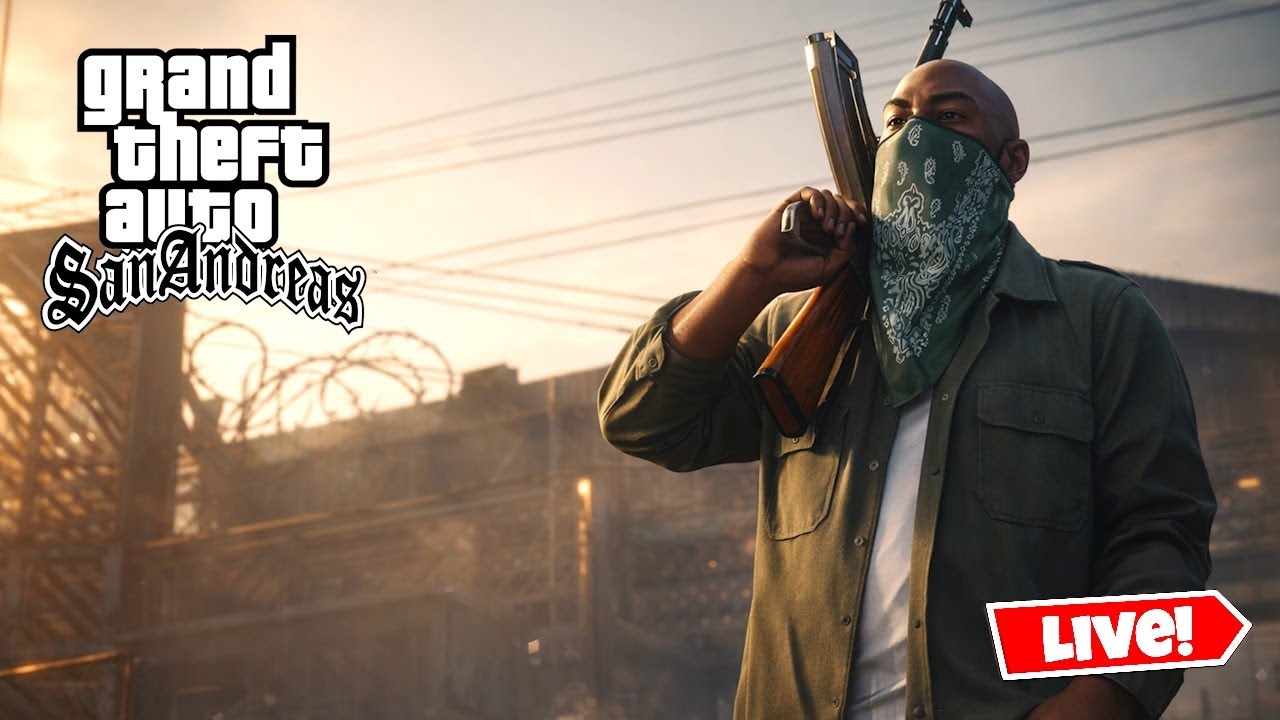 GTA San Andreas 100% Completion | GTA Series Marathon Begins #12 | LIVE 🔴