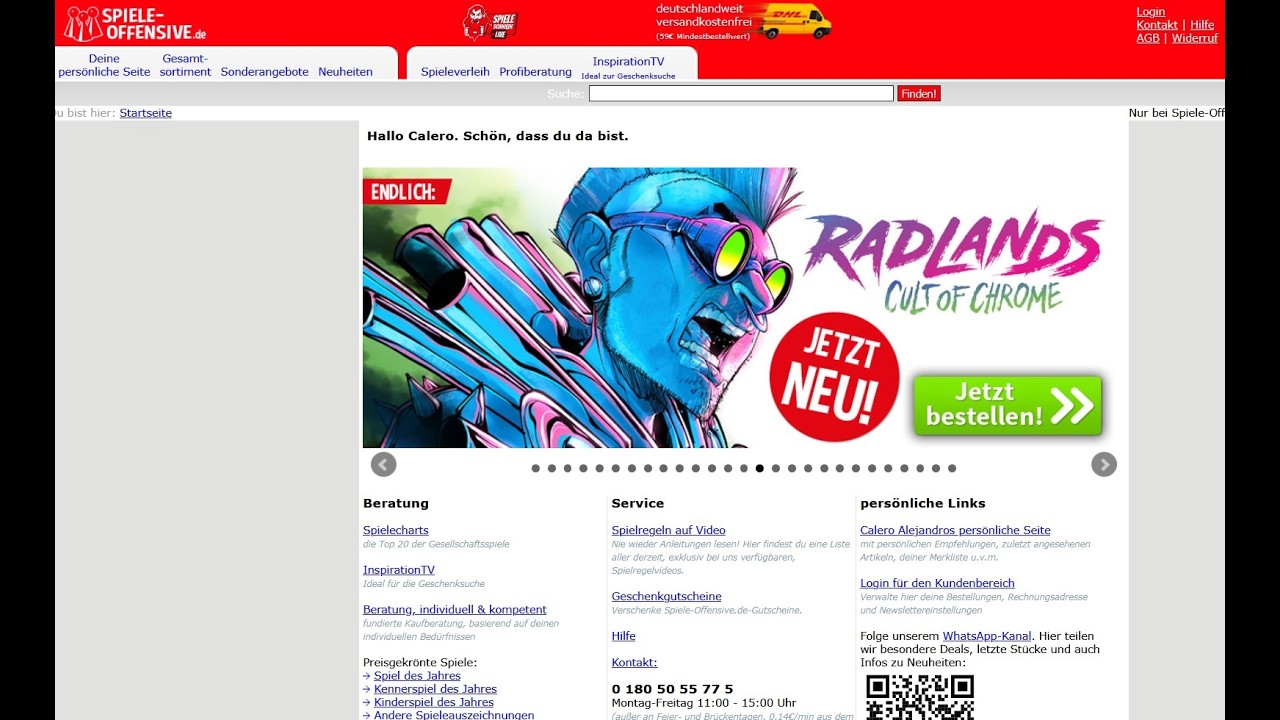 Ofertas en Spiele Offensive, cómo navegar y usar la web