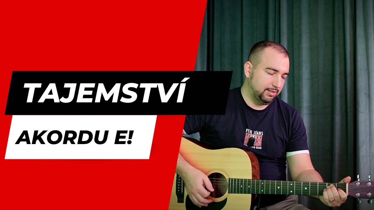 Jak zahrát všechny akordy jen s jedním tvarem 🔥 Tajemství akordu E!
