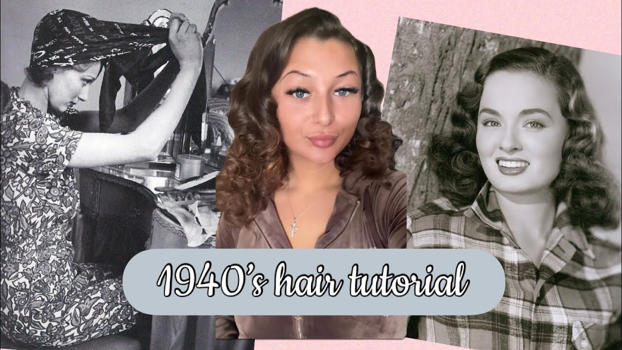 1940’s Hair Tutorial | How To Set & Style🎀