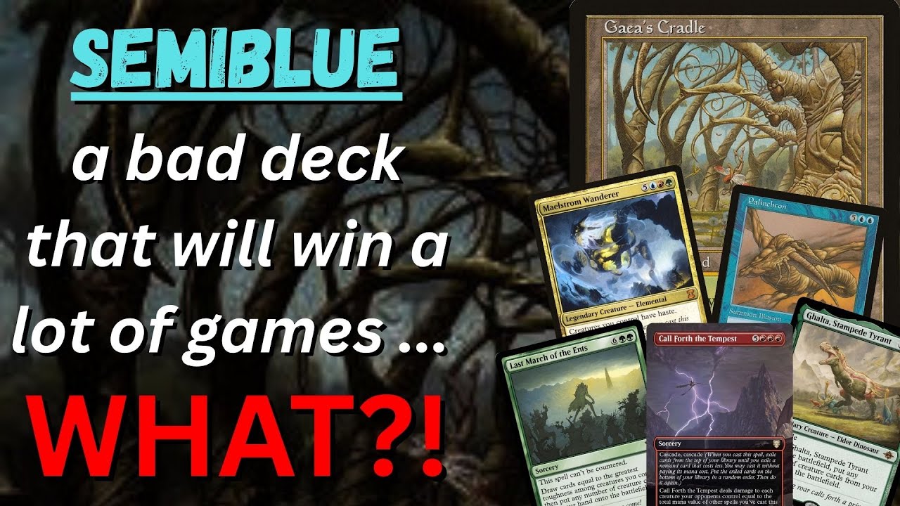 Что я думаю о технологии палубы Semiblue Cedh?