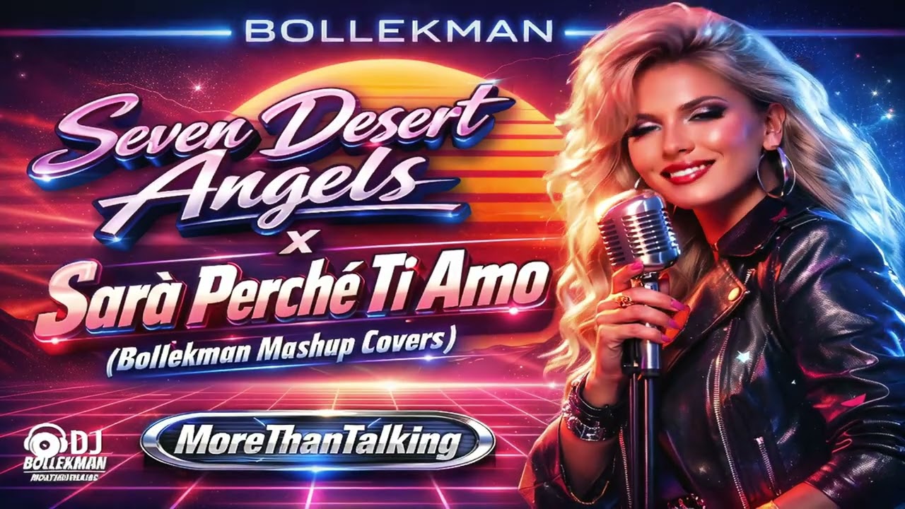 Seven Desert Angels x Sarà Perché Ti Amo (Bollekman Mashup Covers)