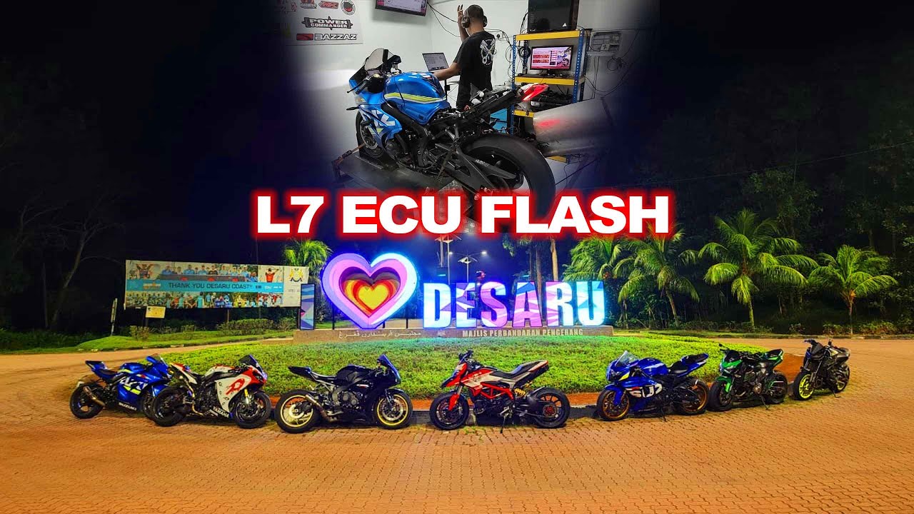 1700km Untuk Dyno Gixxer L7