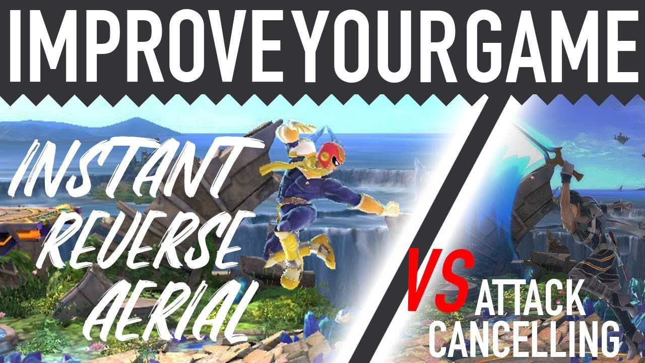 Improve Your Game: How to Instant Reverse Aerial (vs Attack Cancelling) (Super Smash Bros. Ultimate)