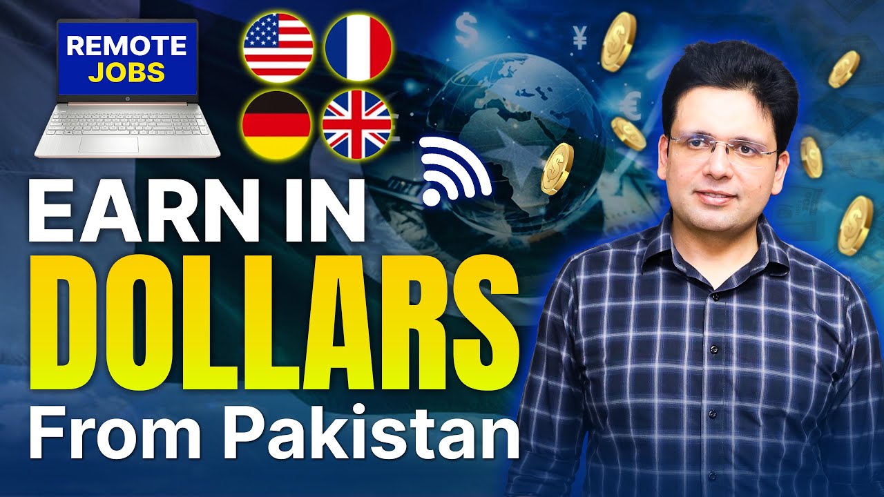 Earn in Dollars from Pakistan | Remote Work & Online Job Opportunities - Saqib Azhar with Youth