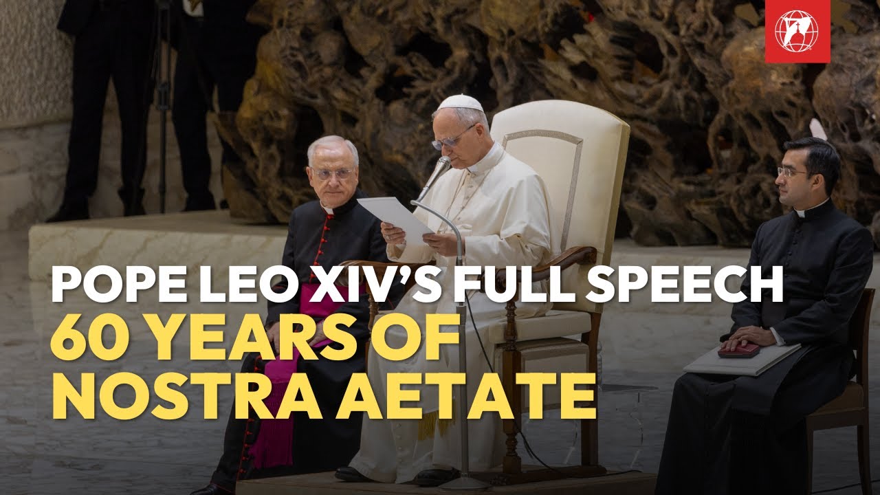 Full Speech: Pope Leo XIV on 60 Years of Nostra Aetate | Walking Together in Hope