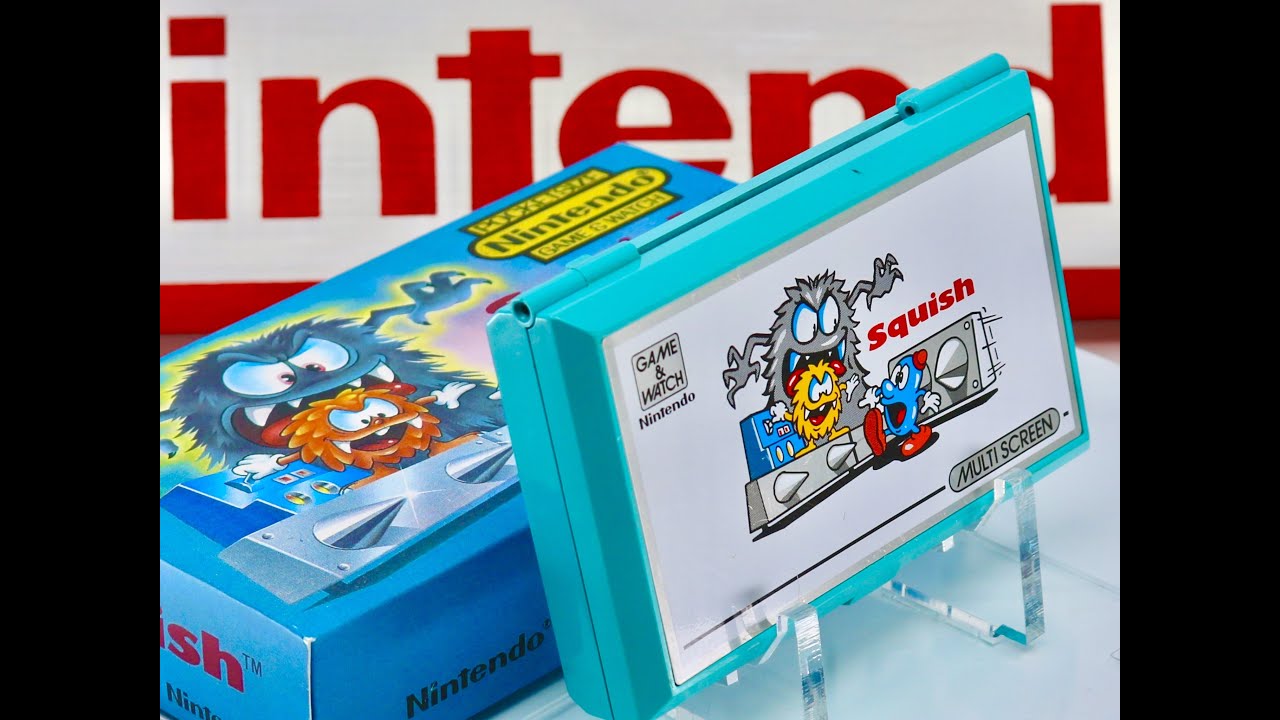 Episode 40 - Nintendo Game & Watch Squish Multi Screen MG-61 - 1986
