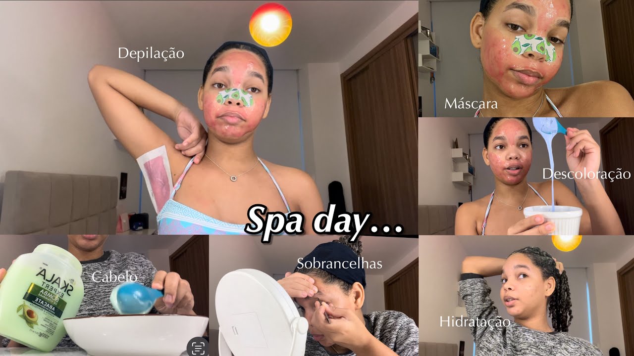 SPA DAY: DO LIXO AO LUXO || yanessamiranda