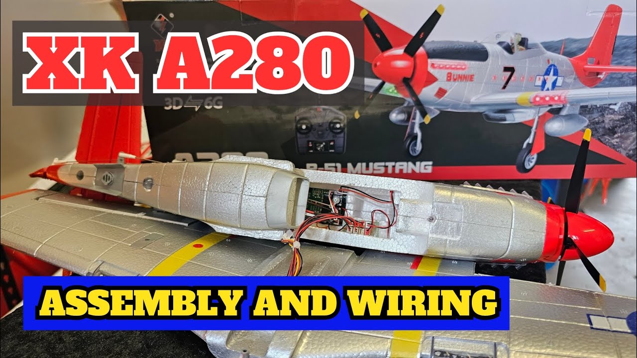XK A280 Подключение и сборка основной проводки