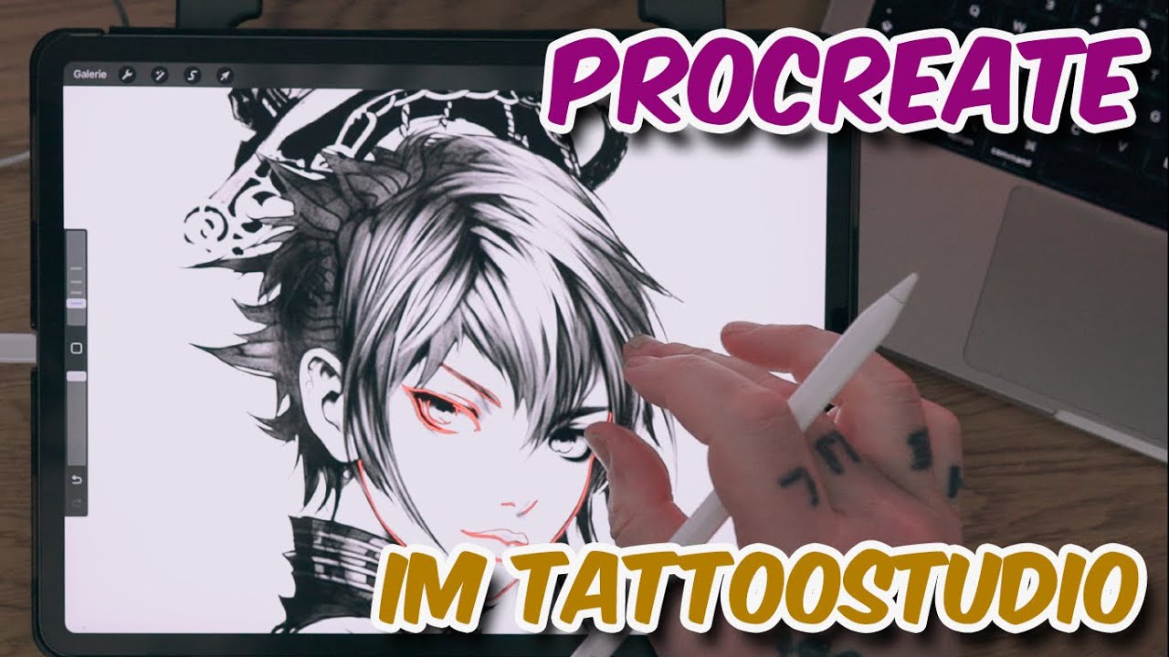 Procreate im Tattoostudio, meine Arbeitsweise.