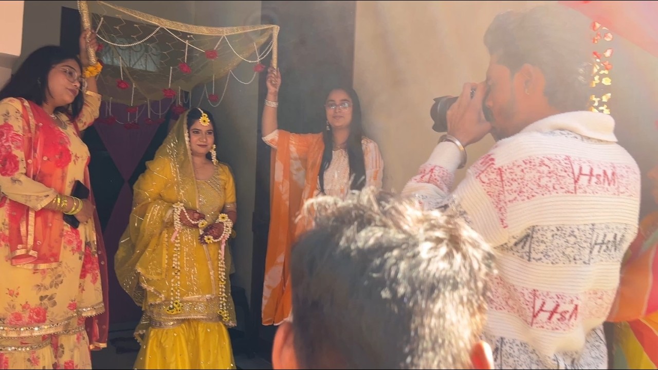 Haldi or Mandhe ka function (Lifestyle of a Wanna be Rapper)