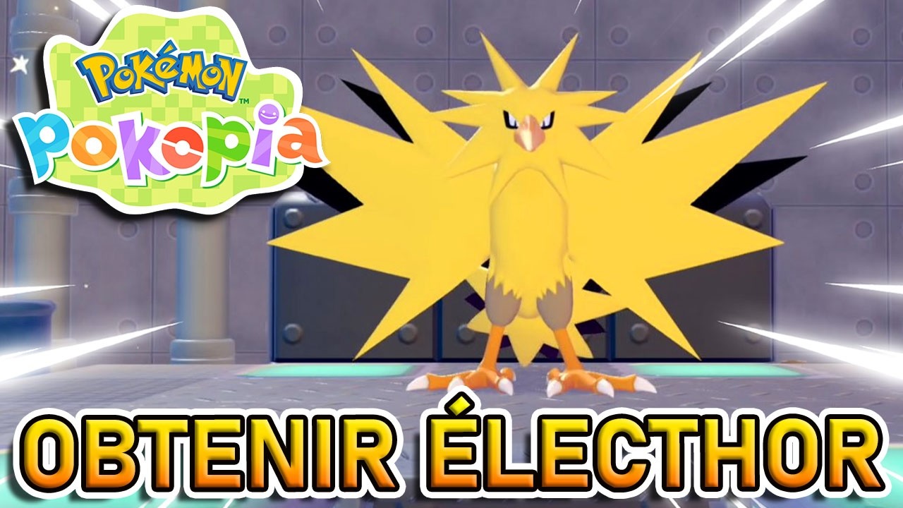 OBTENIR ELECTHOR | Pok&eacute;mon Pokopia