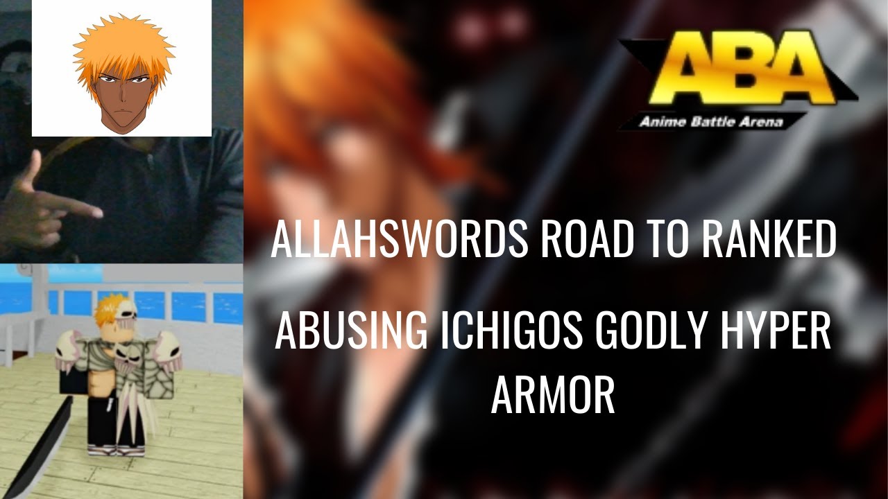 #ROADTORANKED CLIMBING RANK WITH ICHIGOS HYPER ARMOR | ANIME BATTLE ARENA