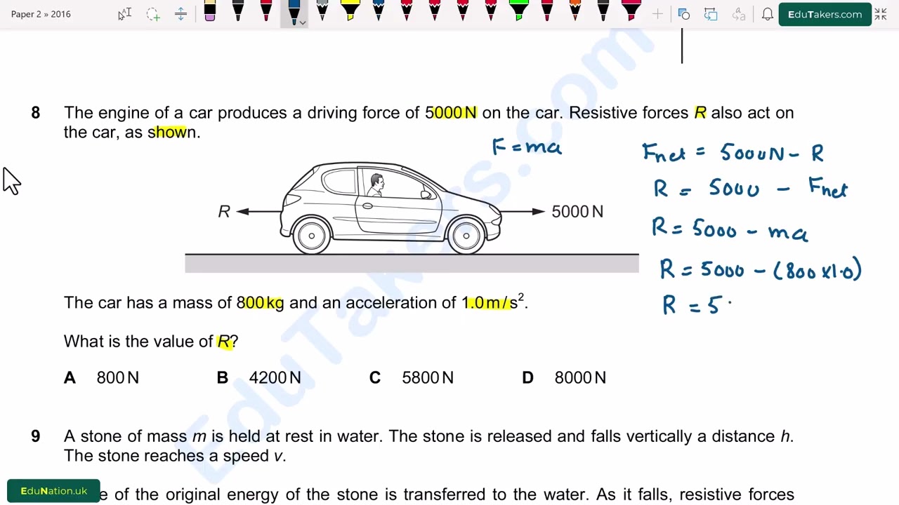 IGCSE 003-full-may-june 22 2016 Multiple  choice