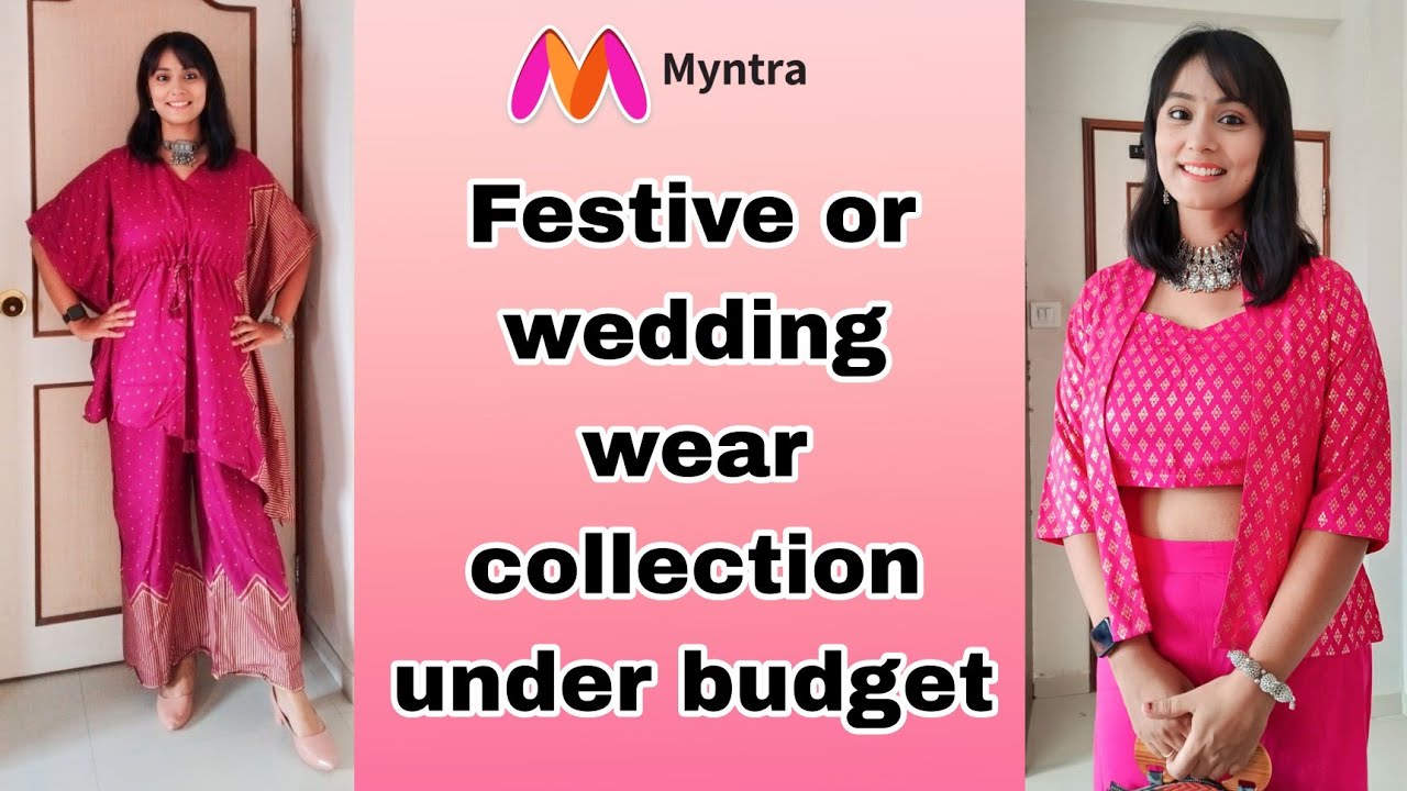 Festive/wedding wear from Myntra| janki mehta#youtuber #myntra #viral  #wedding #rakshabandhan