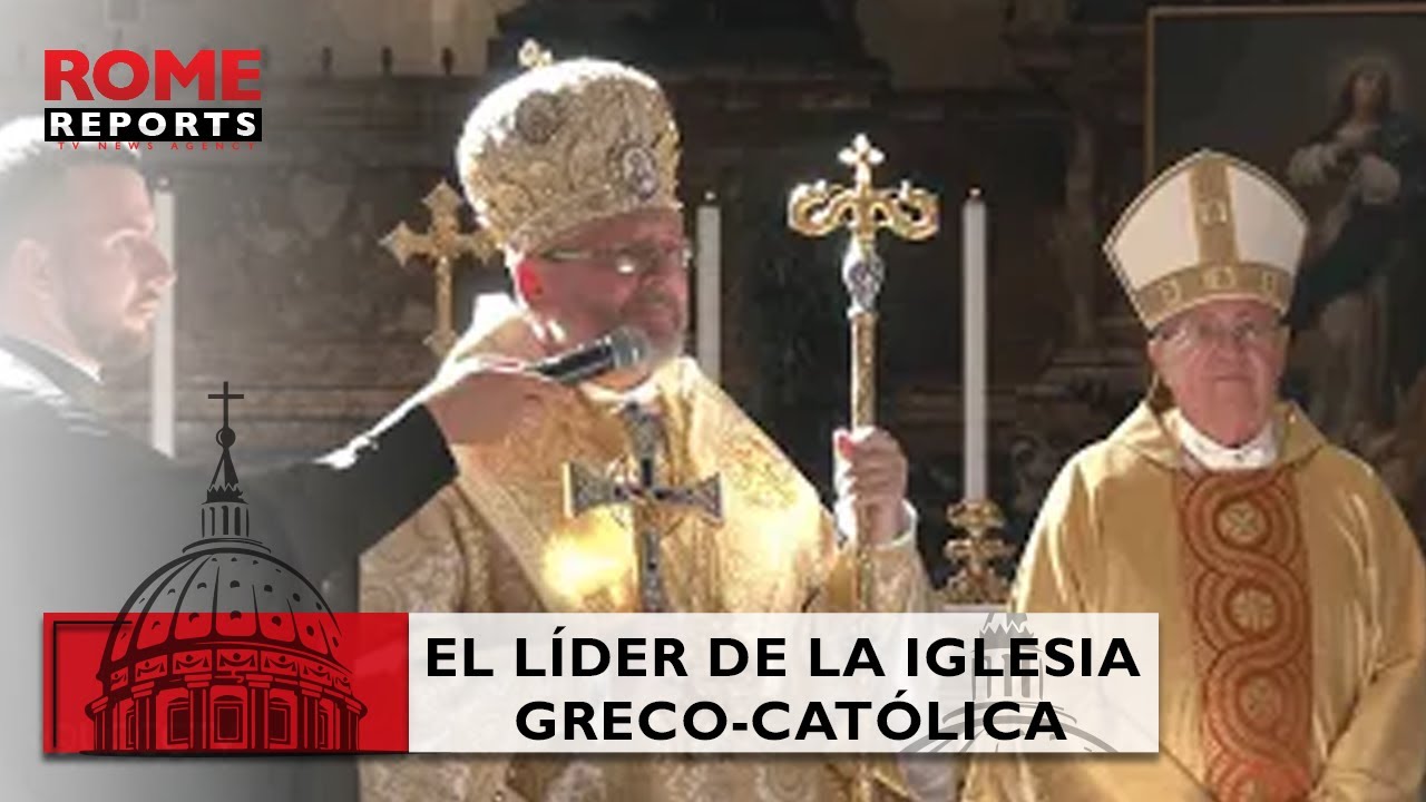 El líder de la Iglesia greco-católica llora en la basílica de San Pedro al hablar de Ucrania