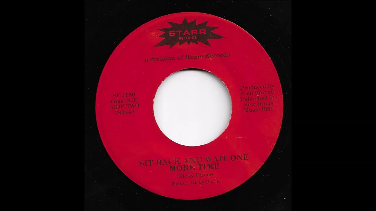 Ricky Payne - Sit Back And Wait One More Time