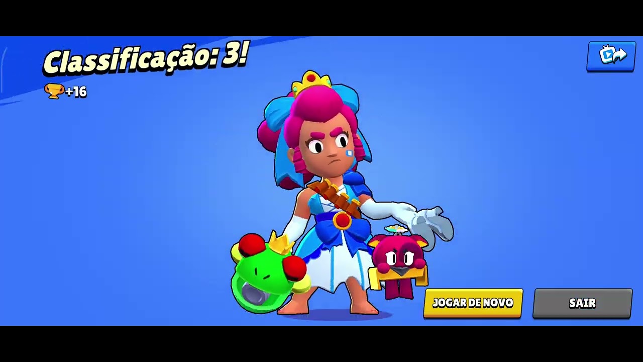 Subindo troféus na Shelly Brawl Stars 