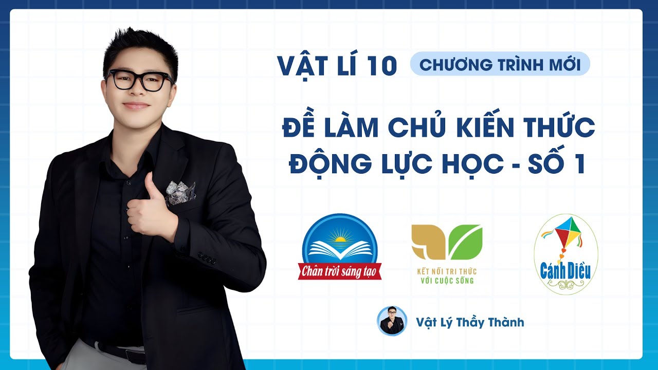 Vật Lý 10 - Đề làm chủ kiến thức động lực học - số 1 || Thầy Thành
