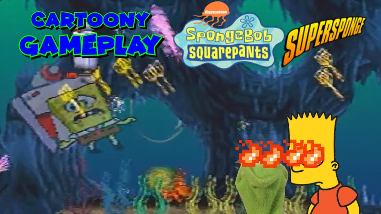 Cartoony Gameplay: SpongeBob SquarePants SuperSponge PART 2