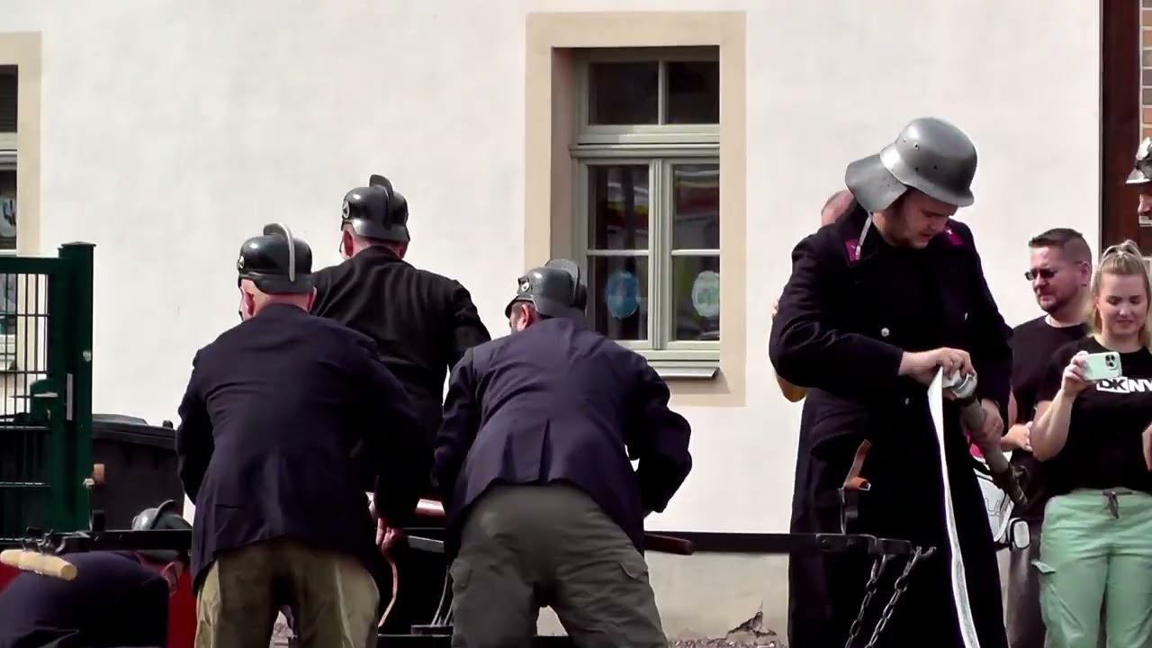 160 Jahre Freiwillige Feuerwehr Wilsdruff / Historische Übung