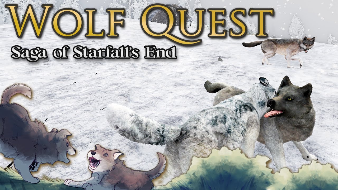 Struggling With STRAY Rival Wolves!! 🐺✨ Wolf Quest: SAGA of STARFALL • #17