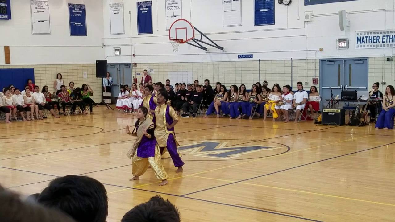 Mather High School Ethnic Fest 2016 Indian club