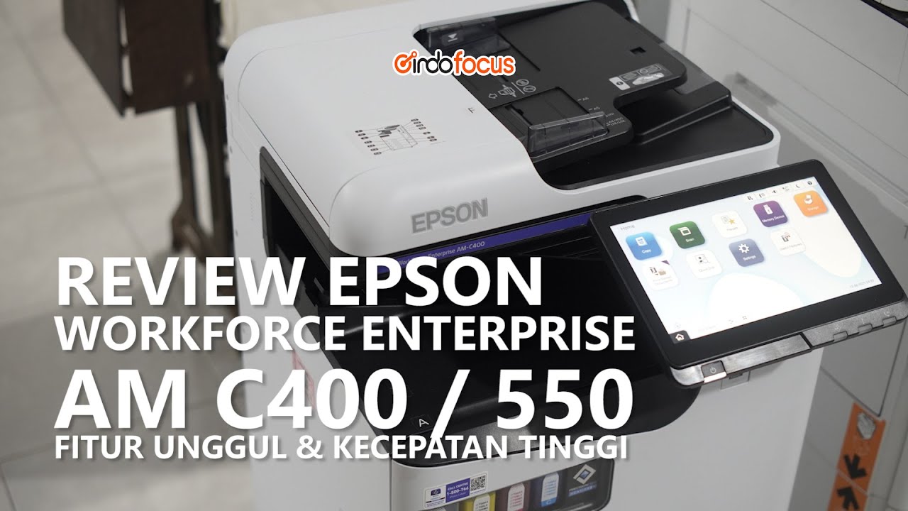 Review Epson WorkForce Enterprise AM C400/550. Printer Inkjet Skala Besar #video #viral #tutorial
