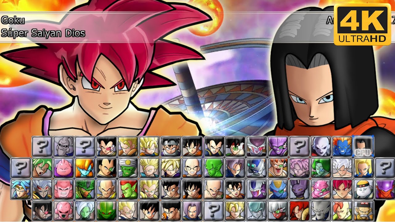 Team Goku Vs. Team Android 17 - Hardest Level Epic Fight | Dragon Ball Raging Blast 2 | 4k