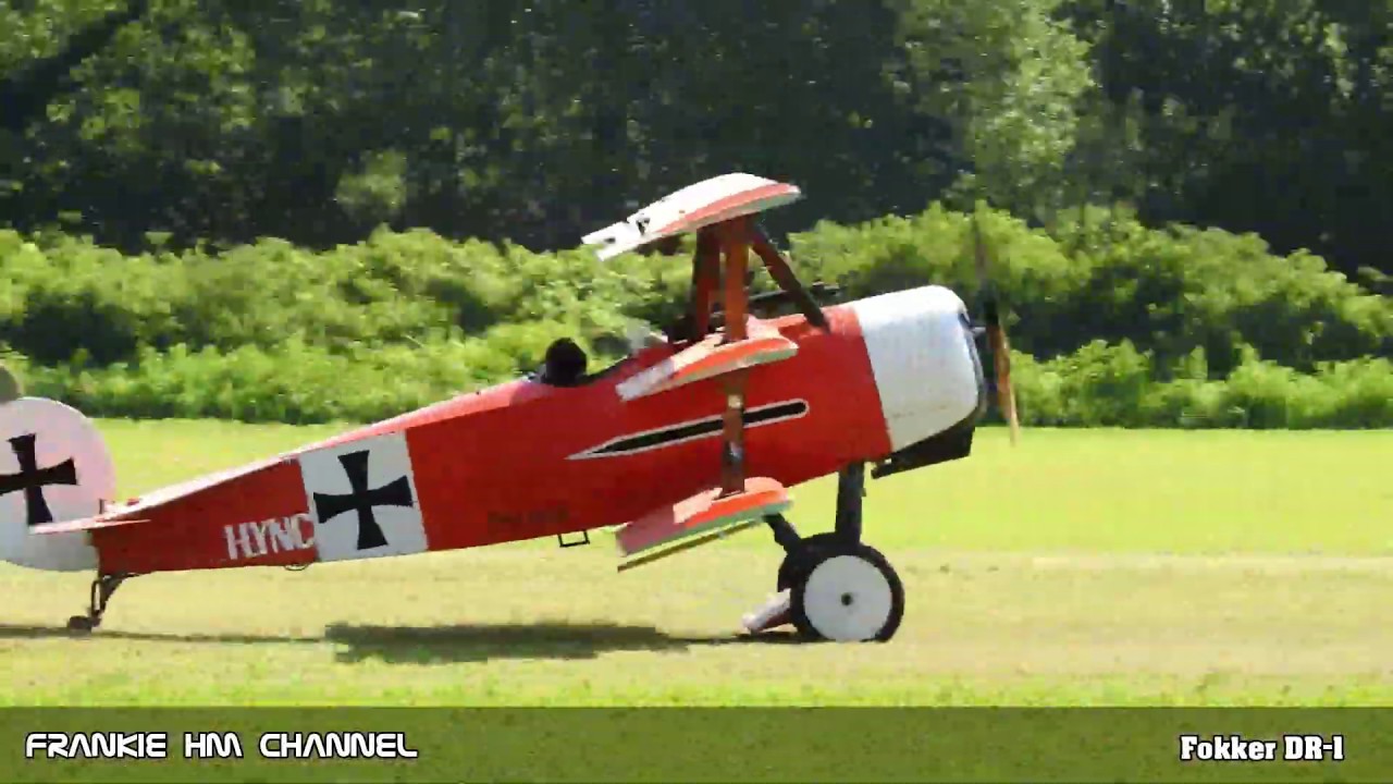 Fokker DR 1 | Fokker Triplane | Dreidecker - Triplane fighter aircraft | Red Baron aircraft