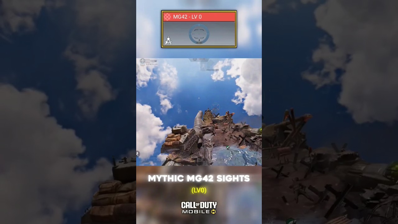Mythic MG42 Iron Sights Details In CODMobile Season 4 
