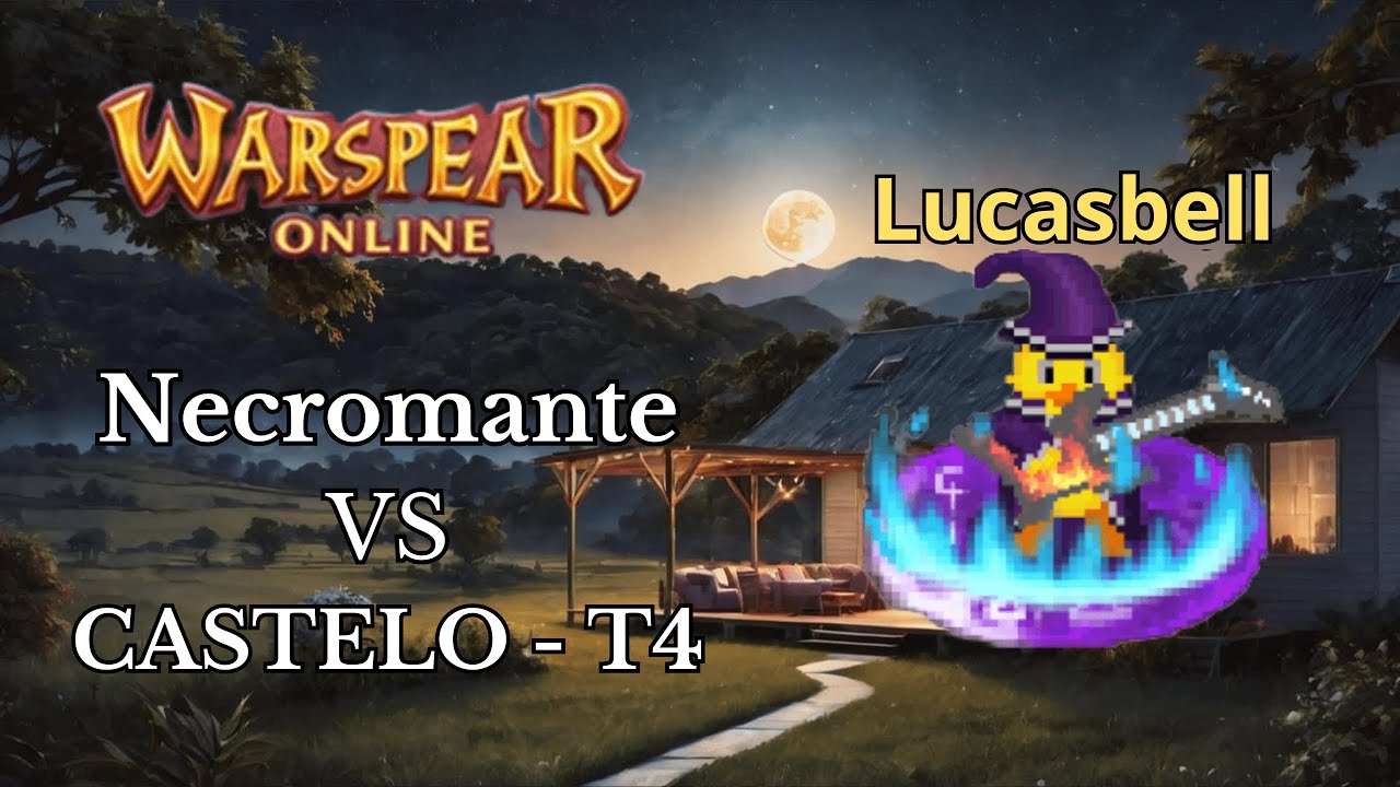Warspear Online - Necromancer Solo CASTLE  - T4