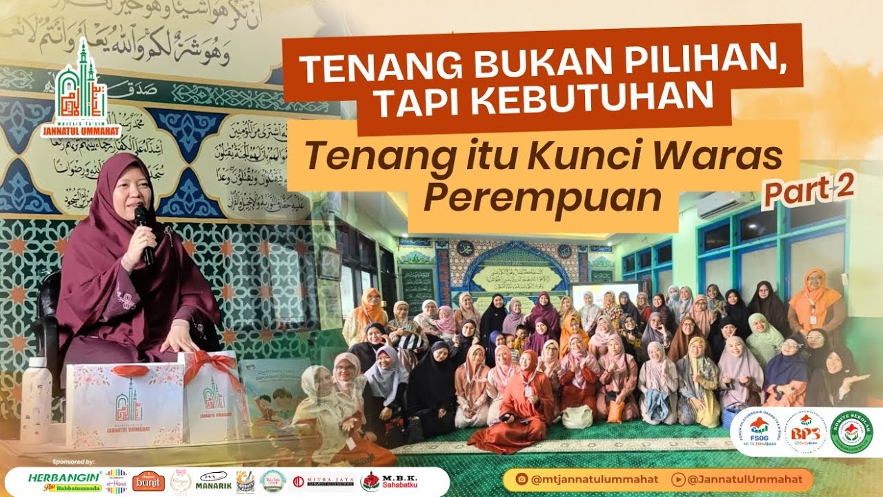 Tenang Bukan Pilihan tapi Kebutuhan, Tenang itu Kunci Waras Perempuan