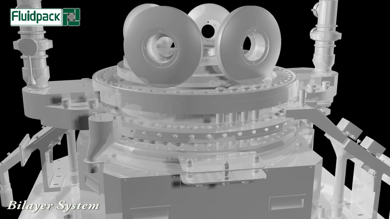 Tablet Press Machine - High-Speed Double Rotary ACCURA - ACT3 Flash Tablet Press