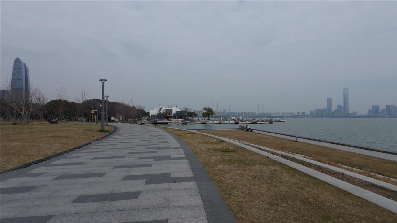 李公堤 金鸡湖环湖步道 实拍04