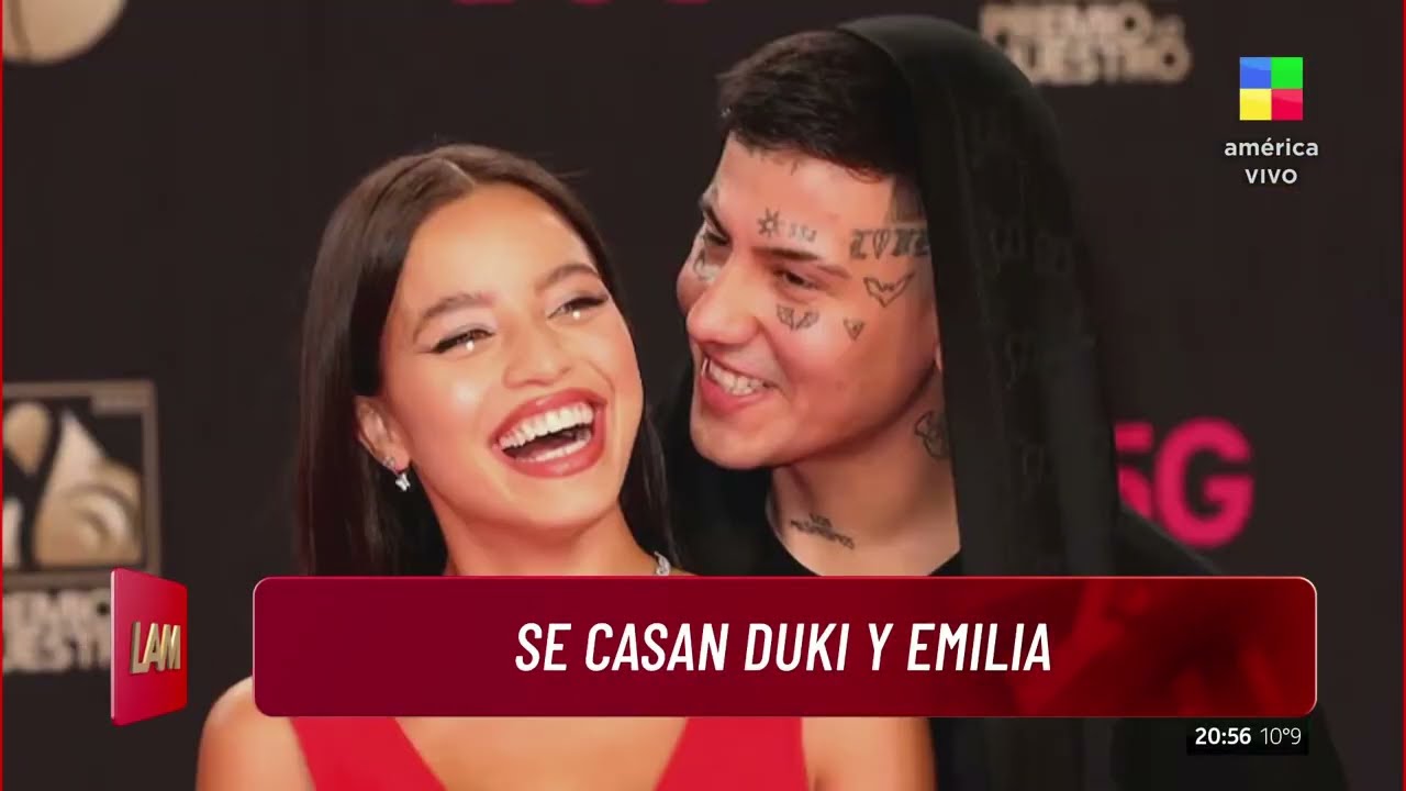 💍 Campanas de boda: ¡SE CASAN EMILIA Y DUKI!