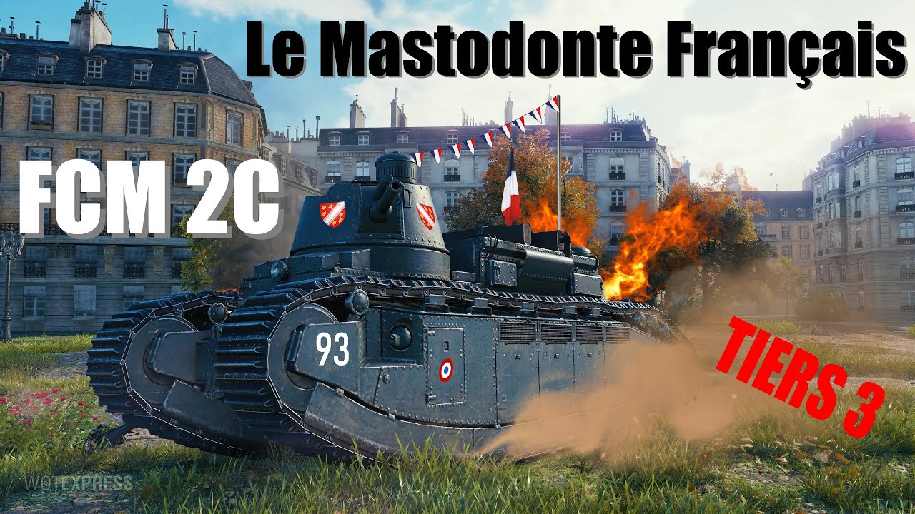 Char Forteresse au Tiers 3 !? - WoT Dossier
