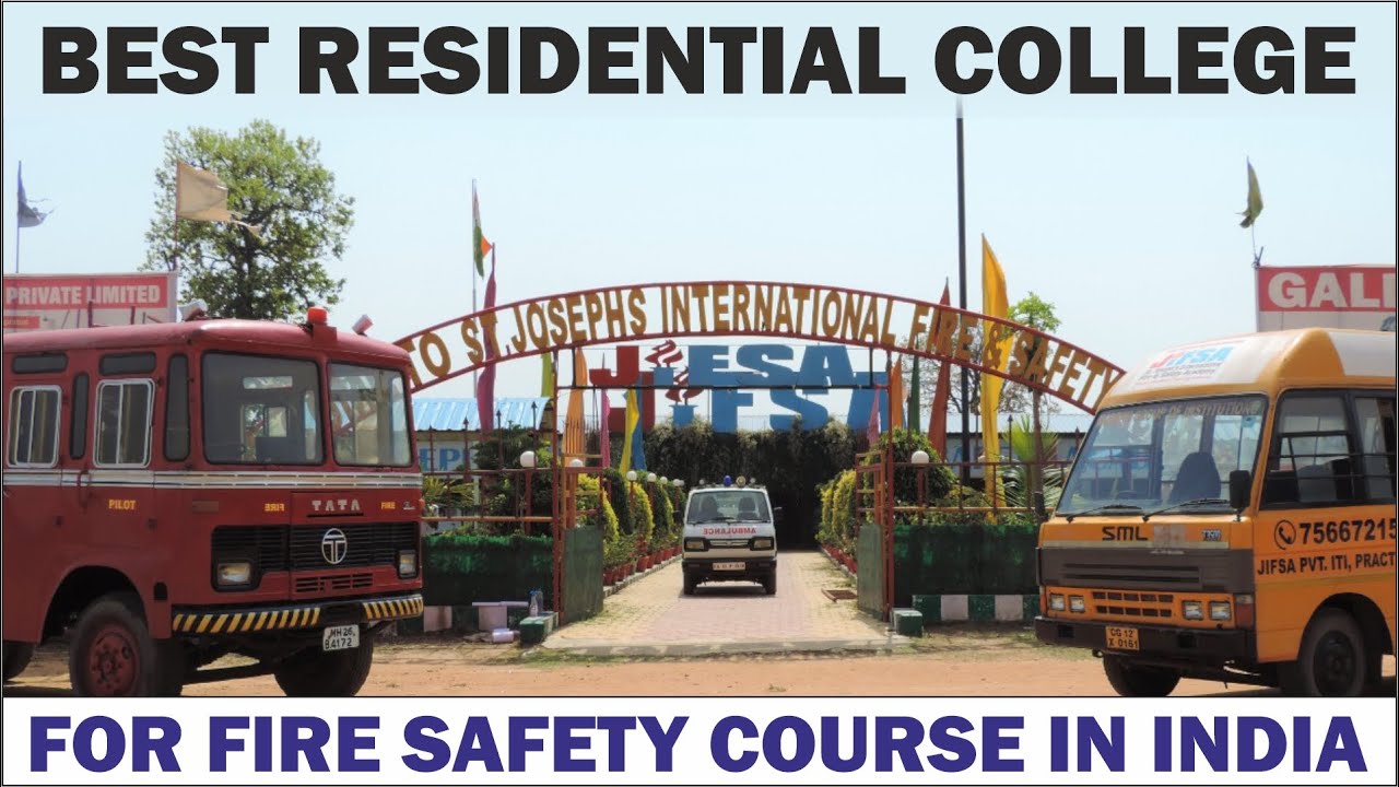 Best Residential College for Fire Safety Course :- Best College for Fire Safety Course #safetycourse